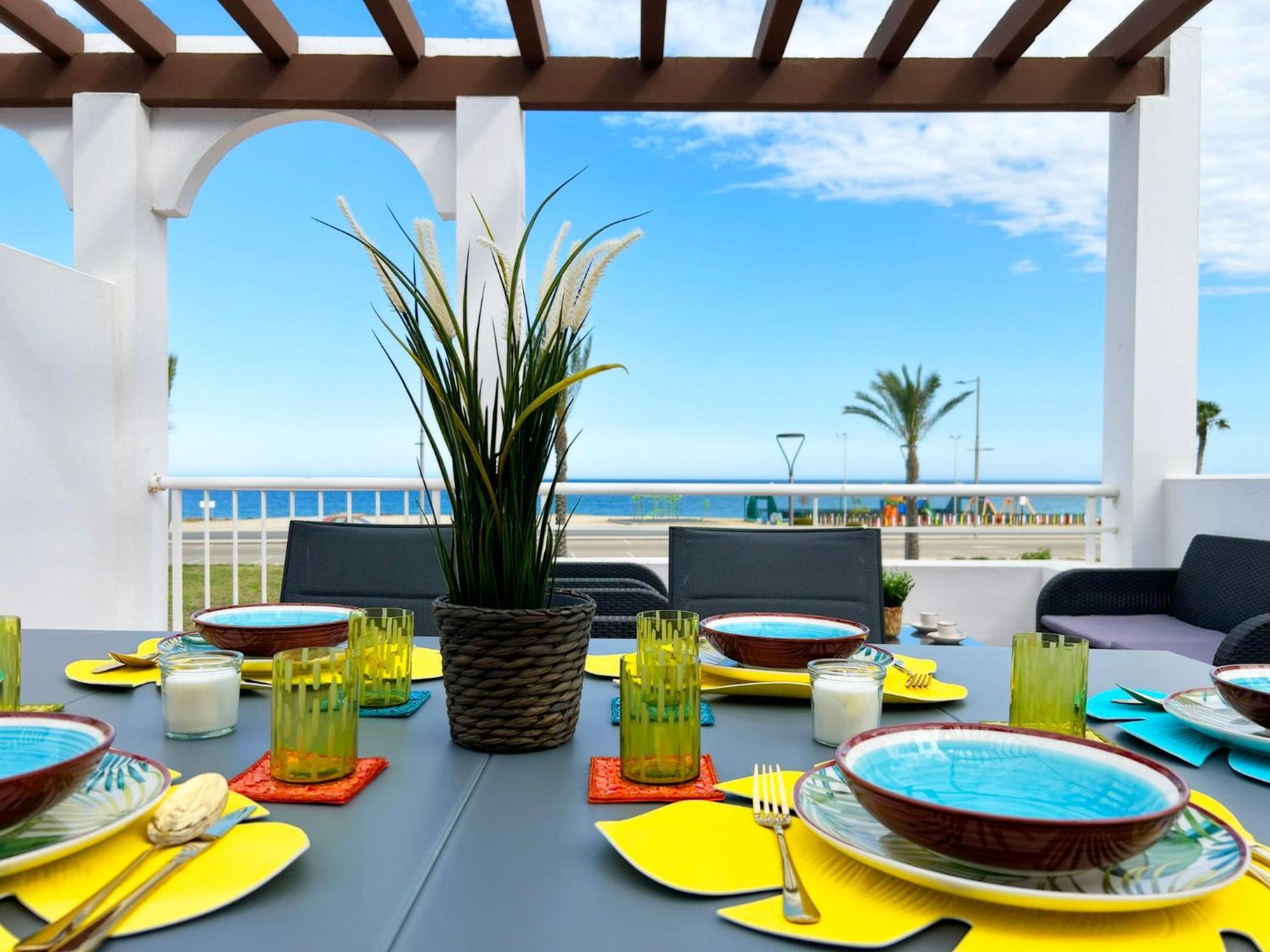 Apartamento Casa Con Piscina, Mojacar Playa Exterior foto